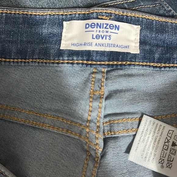 Levi's Denizen Womens High Rise Ankle Straight Leg Jean NWOT Size 14 W32 - Picture 5 of 9